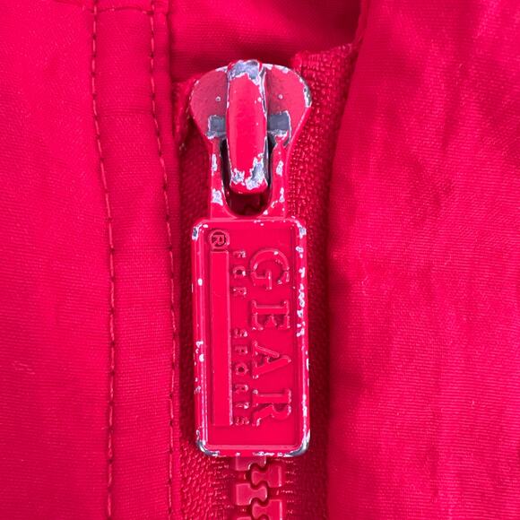 90s Jack Daniels Gear for Sports red windbreaker jacket 1990s vintage - Picture 5 of 8